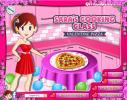 Sara`s cooking game: Valentine Pizza