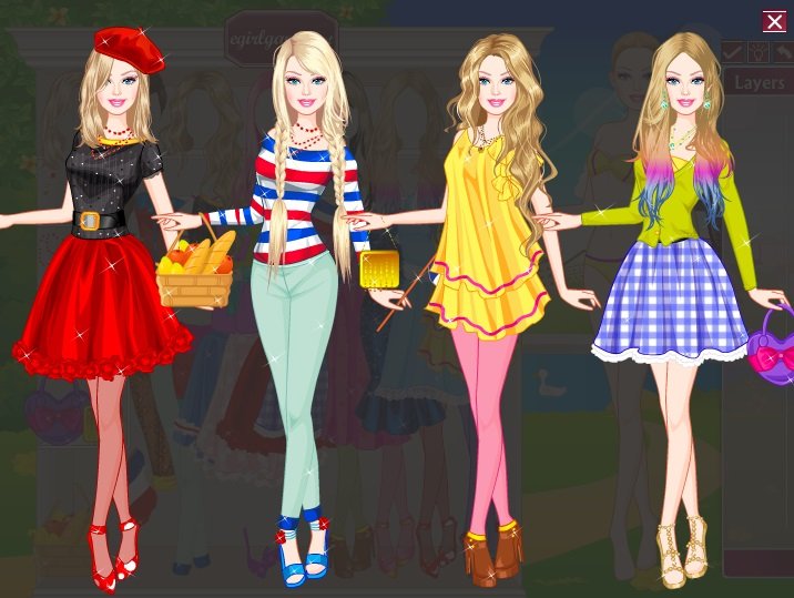 Barbie And Fun Games