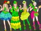 4 cool dresses for Barbie on St. Patricks Day