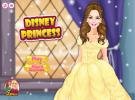 New Disney princess dress up game.