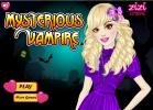 Mysterious vampire girl dress up game.