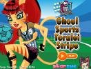 Ghoul Toralei dress up game.