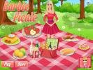 Barbie picnic decoration game.