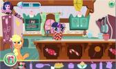 Help pony to perform all actions and make pie.