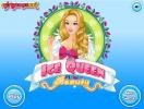 Play Ice queen beauty dress up game.