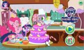 My Little Pony Cooking Cake game.