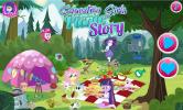 Equestria Girls Picnic Story game.
