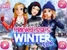 Princess Winter Fun dress up game.