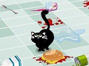 Game Cat and the kitchen