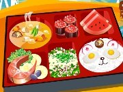 Decorate the sushi box game