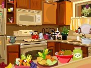 Game Find items on the kitchen