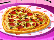 Play game Cooking school: Sarah’s Valentine's Day Pizza