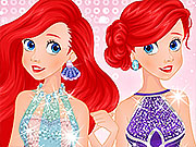 Game Ariel Mermaid Dress Design