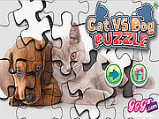 Game Cats Vs Dogs Puzzle