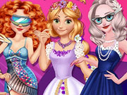 Disney princesses travel in time game