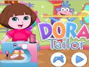 Dora sew clothes