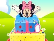 Cooking of Minnie Mouse cake