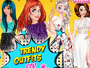Game Trendy Outfits for Princesses Disney