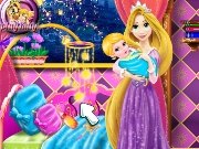 Mommy Rapunzel Crib Decor game