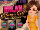 Milan glam girl makeover game.