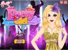 Party girl dress up game.