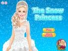 The snow princess dressup game.