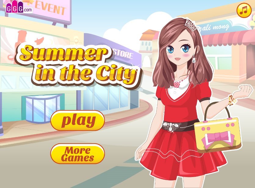 summer anime dress up game  fun girls games