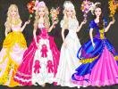 Select one of the wedding dresses for Barbie.