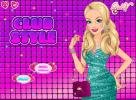 Club style dress up game.
