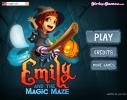 Emily in the magic maze game.