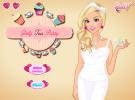 Girly tea party dress up game.