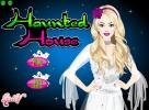 Haunted house dress up game.