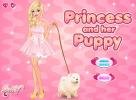 Princess and her puppy dress up game.
