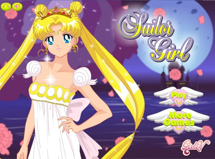 Sailor Moon Game - Fun Girls Games. sailor moon dress up games. 