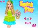 Play Spring fairy dress up game for girls