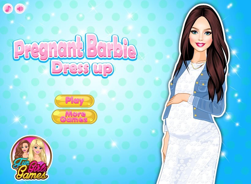Jogo Barbie Pregnant Dress Up
