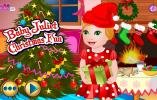 Baby Juliet Christmas Fun game.