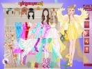Barbie Angel Bride dress up game.