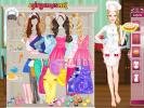 Dress up with Barbie as a chef.