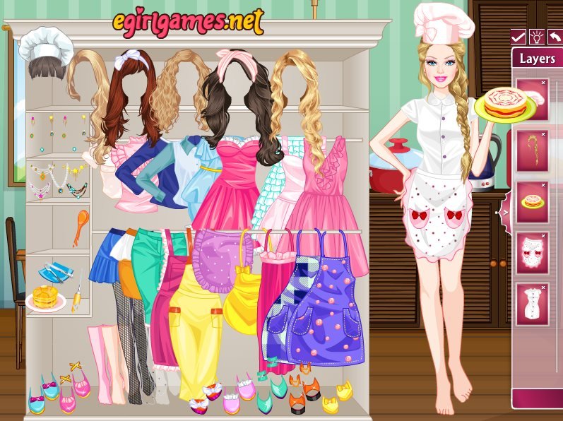 princess barbie dress up games