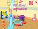 Elsa room decoration game.