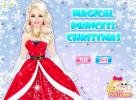 Magical Princess Christmas dress up game.