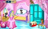 Help princess to catch all cats in this room.