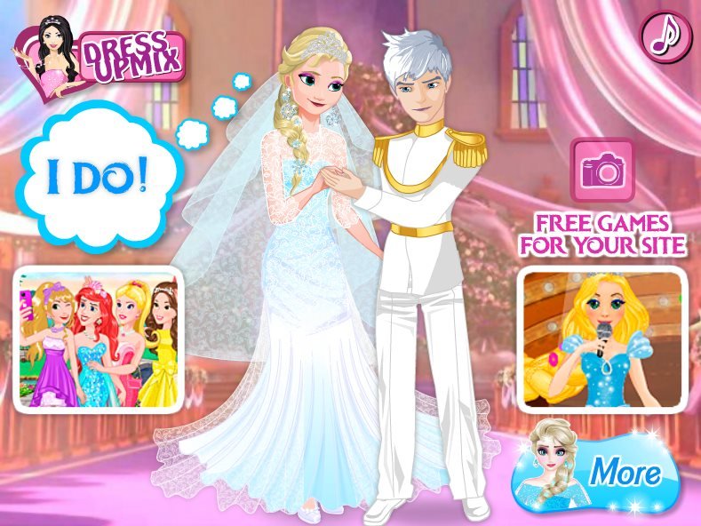 Runaway Frozen Bride Game - Fun Girls Games