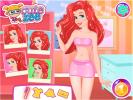 Choose hairstyle for Ariel princess.