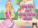 Barbie in Ever After High game.
