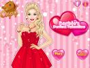 Barbie Perfect Valentine dress up game.