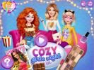 Game Party Barbie, Merida and Elsa.