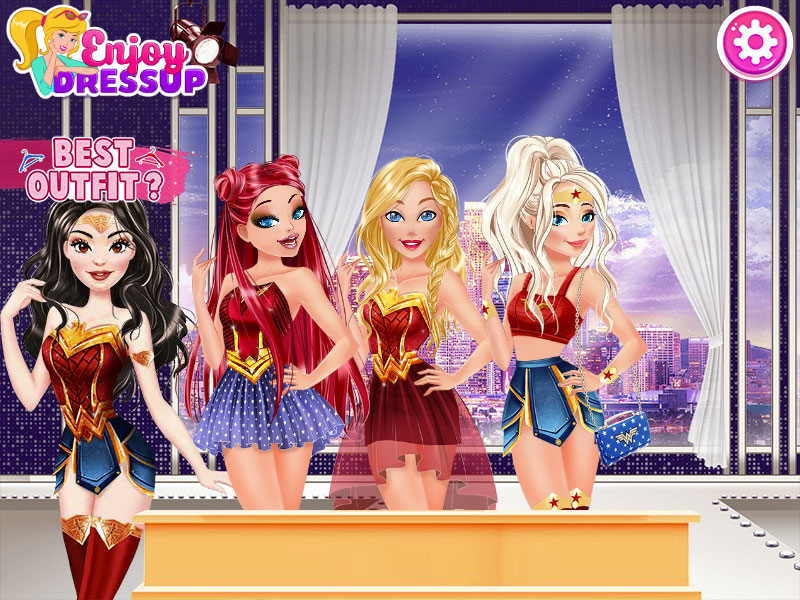 Wonder Woman Lookalike Contest Game - Fun Girls Games