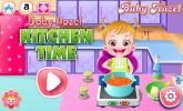 Baby Hazel Kitchen Time game.